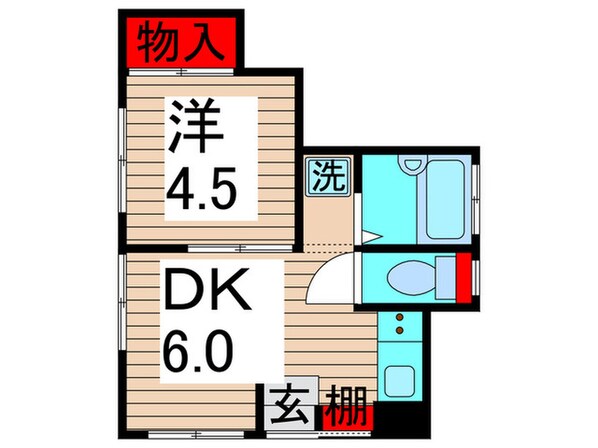 住良荘の物件間取画像